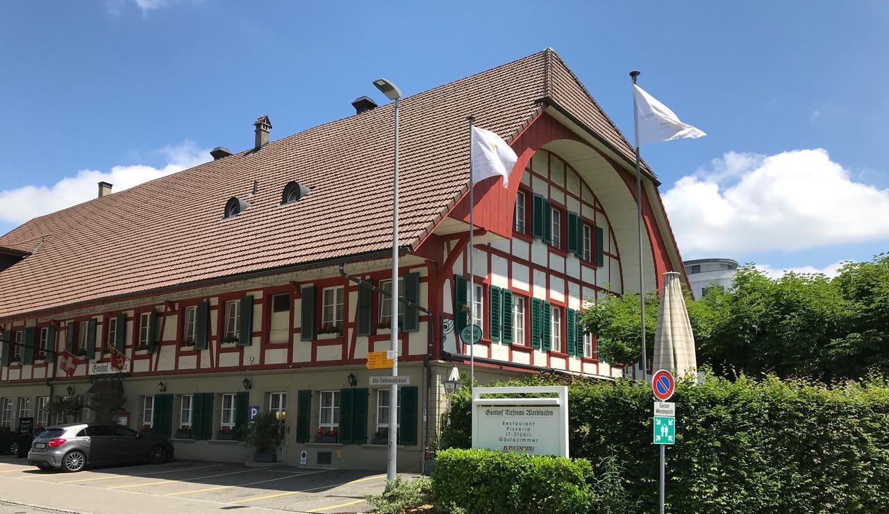 Отель Gasthof Tiefenau Берн Экстерьер фото
